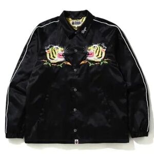 Bape Embroidered Bomber Jacket